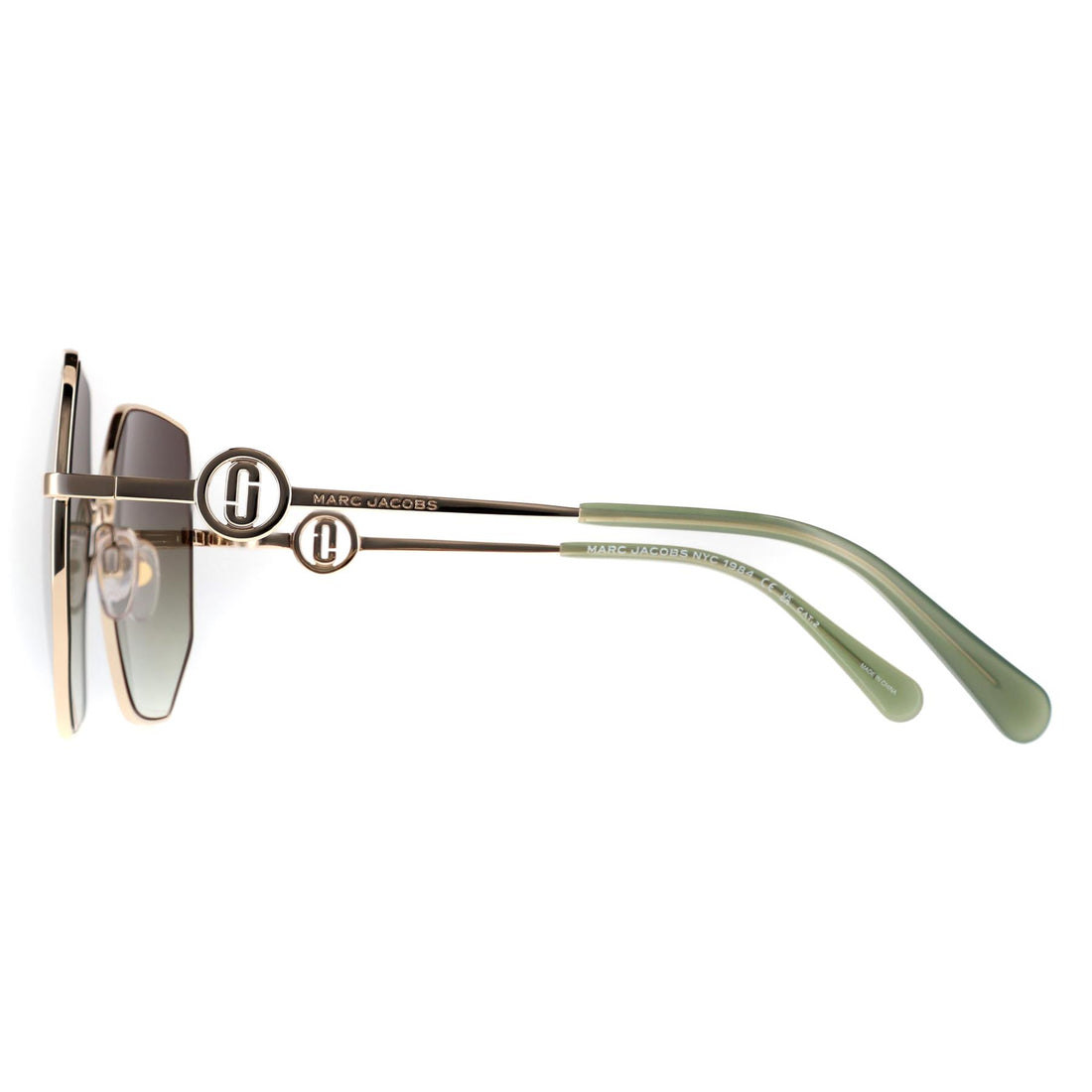 Marc Jacobs Sunglasses MARC 730/S PEF 9K Gold Green Green Gradient