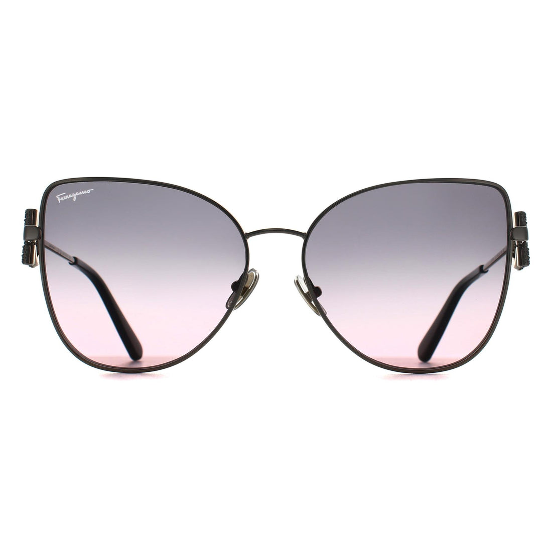 Salvatore Ferragamo Sunglasses SF296SR 772 Rose Gold Grey Rose Gradient