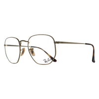 Ray-Ban Glasses Frames RX6448 Hexagonal 2500 Arista Gold Men Women