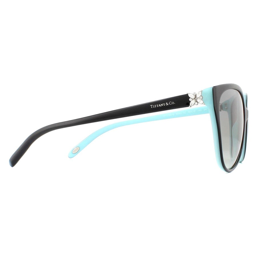 Tiffany Sunglasses TF 4089B 80553C Black Grey Gradient