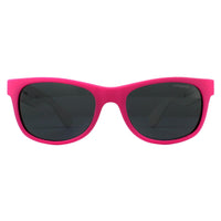 Polaroid Kids Sunglasses P0300 TCS Y2 Pink Camo Grey Polarized