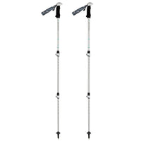 Gabel Trekking Poles Mont Blanc F.L. 4.0 White Telescopic