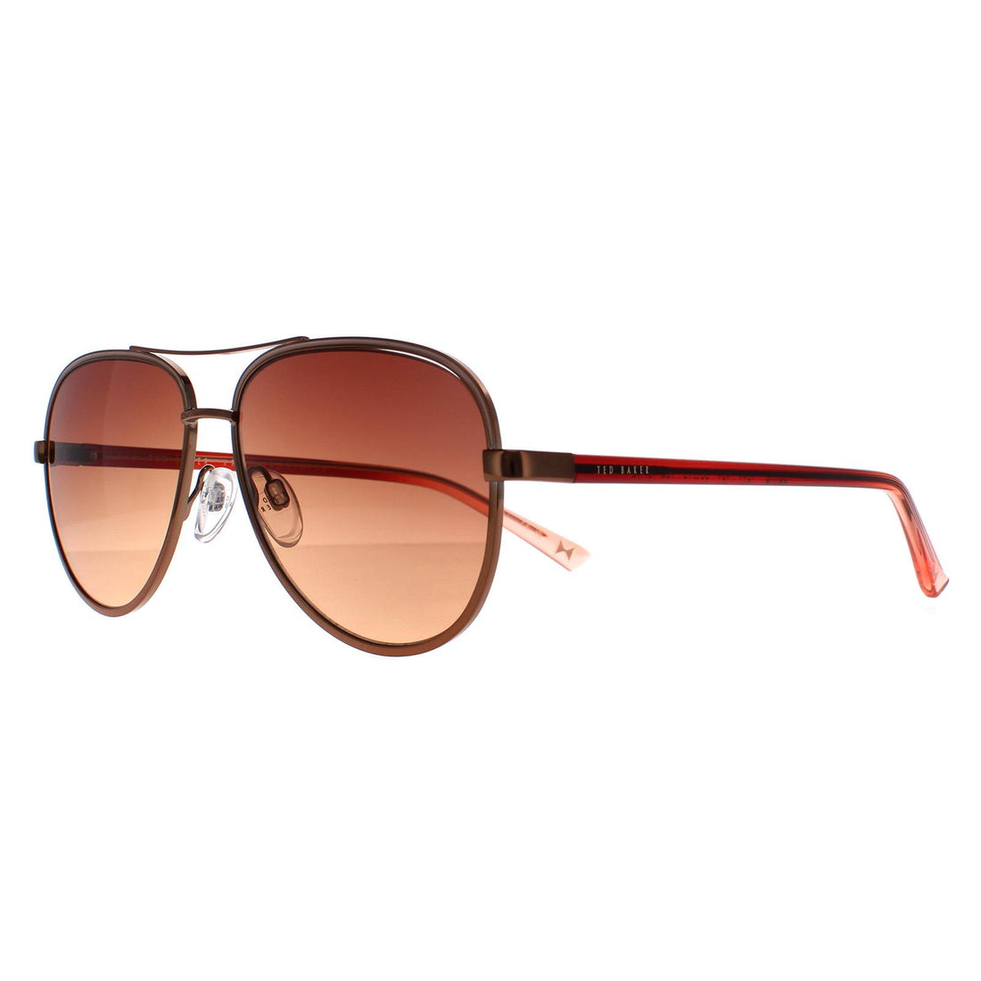 Ted Baker Sunglasses TB1644 Sunnia 404 Copper Brown Brown Gradient