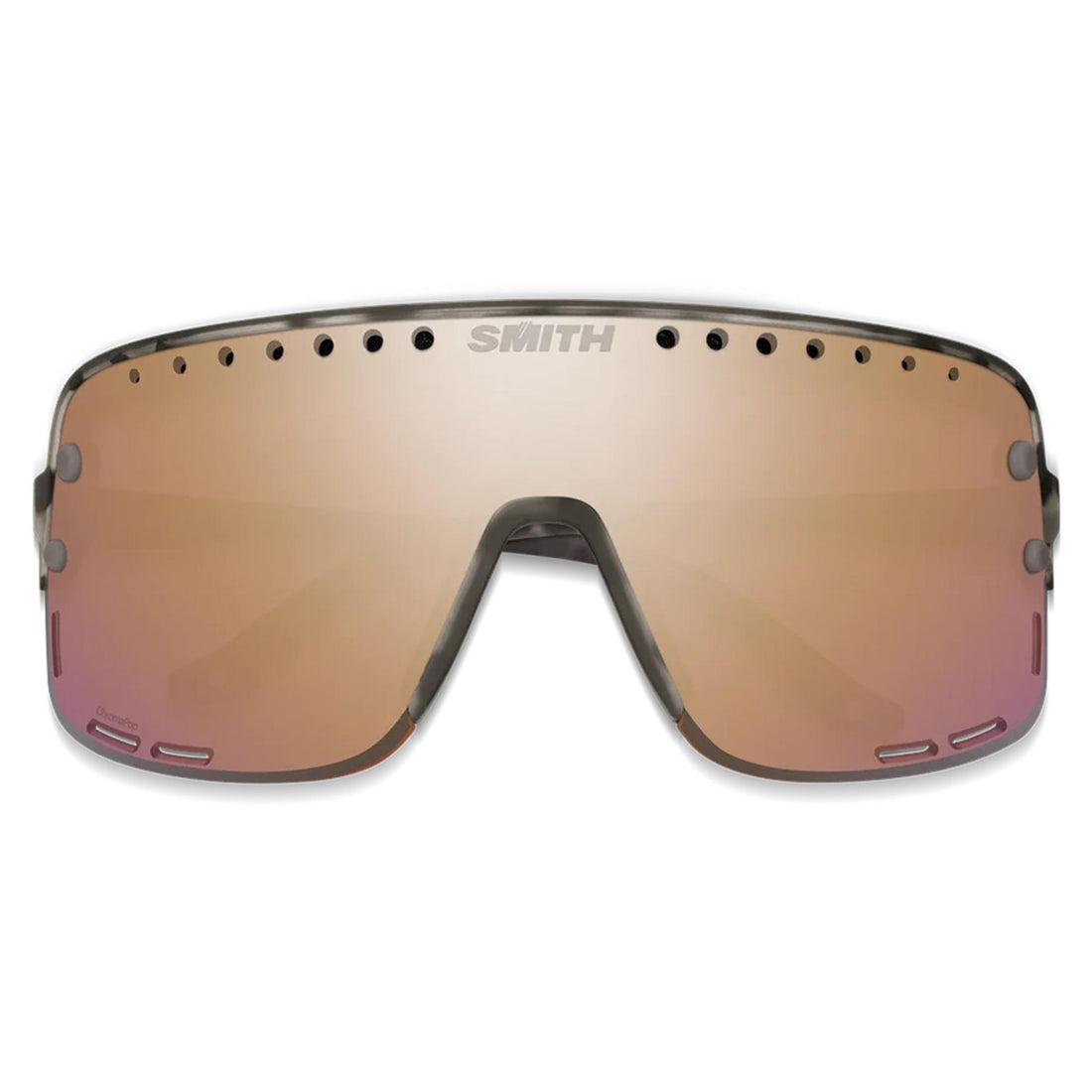 Smith Sunglasses Ultralite PRD DU Matte Salt Haze ChromaPop Rose Gold Mirror