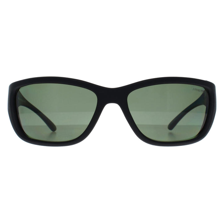 Arnette Sunglasses AN4353 Bubblewrap 29009A Matte Black Dark Green Polarized