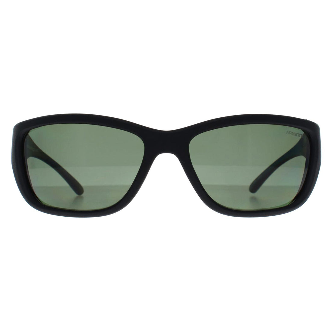 Arnette Sunglasses AN4353 Bubblewrap 29009A Matte Black Dark Green Polarized