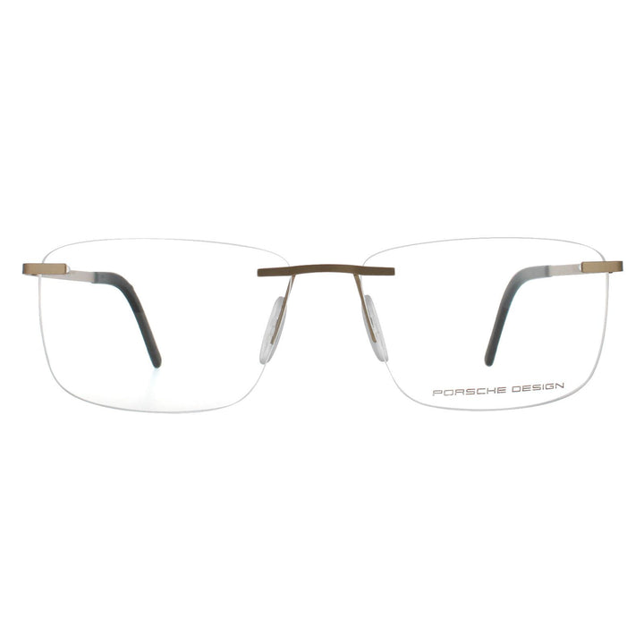 Porsche Design Glasses Frames P8321 C Gold Men