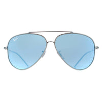 Ray-Ban Sunglasses RB0101S Aviator Reverse 003/GA Silver Blue Mirror