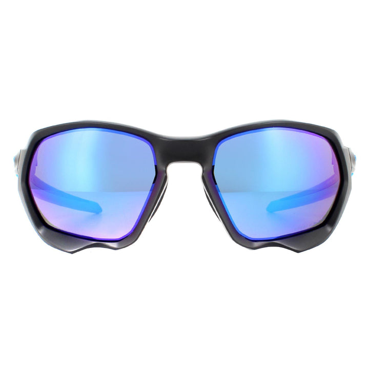 Oakley Sunglasses Plazma OO9019-08 Matte Black Sapphire Polarised Prizm