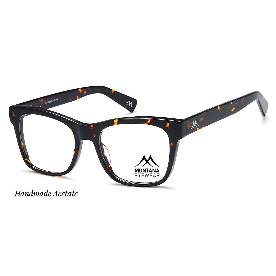 Montana Glasses Frames MA48 B Shiny Dark Turtle Men Women