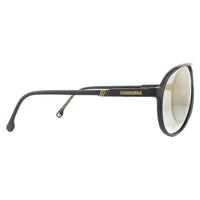 Carrera Sunglasses Champion 65 003/JO Matte Black Grey Bronze Mirrored