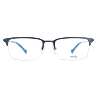 Police Score 2 VPL290 Glasses Frames Blue