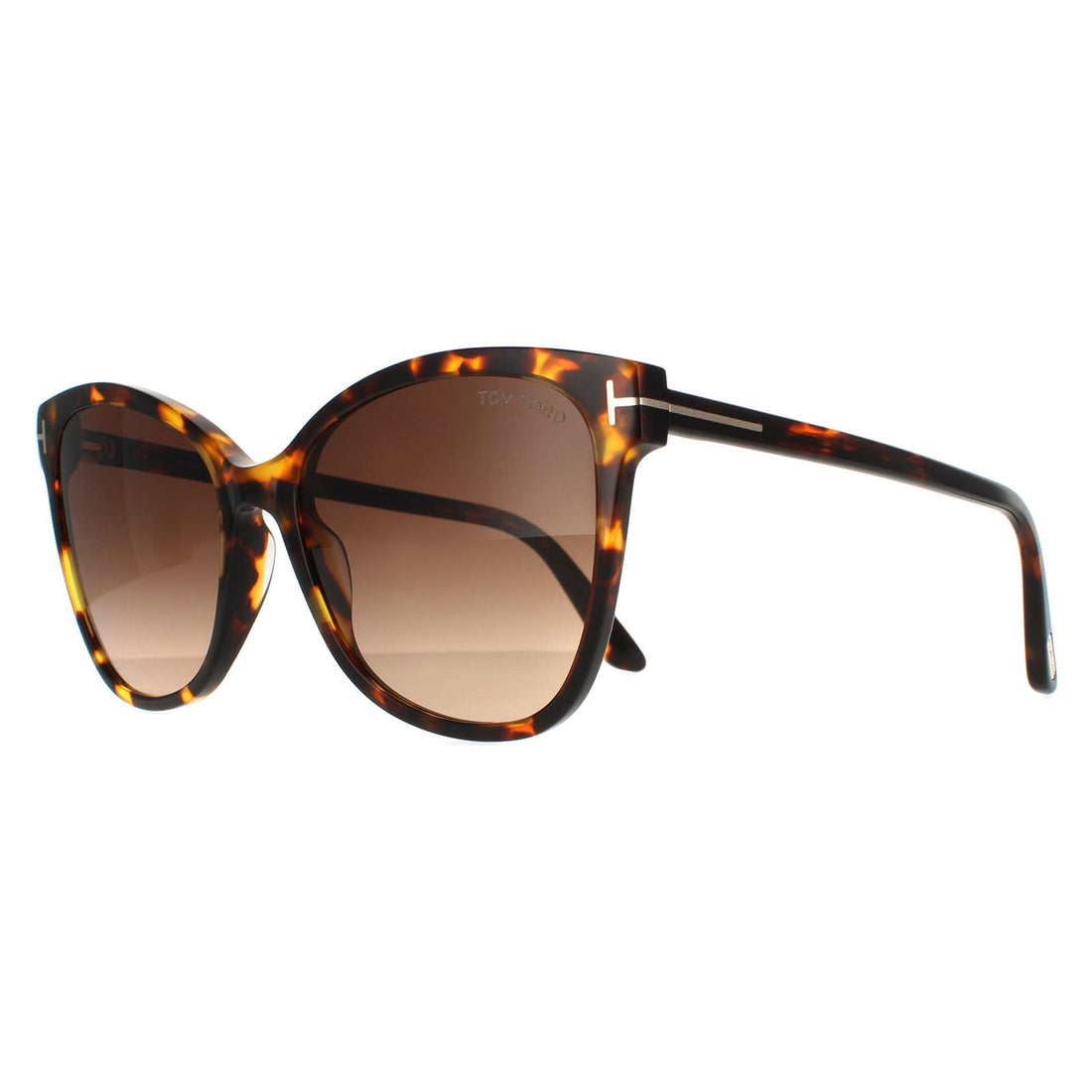 Tom Ford Sunglasses Ani FT0844 52F Dark Havana Brown Gradient