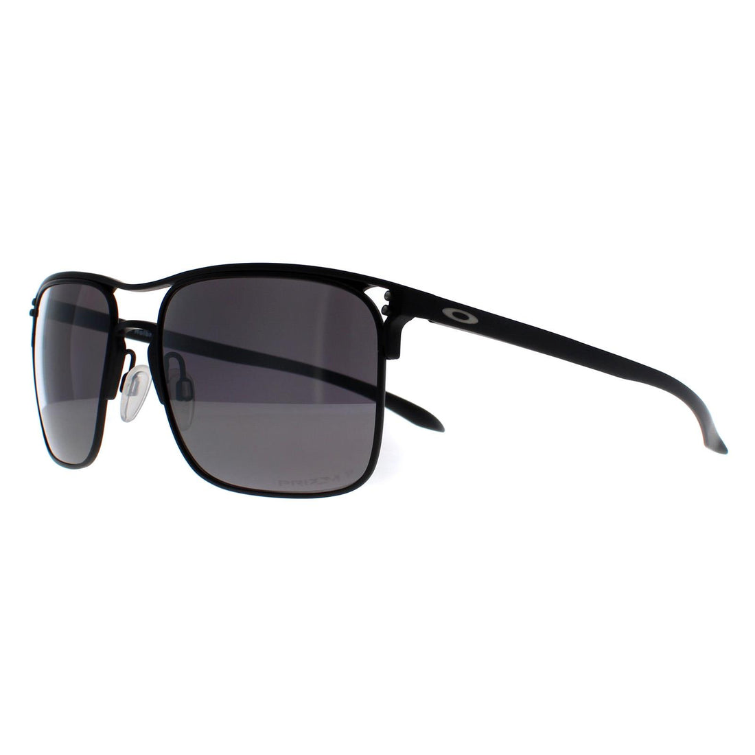Oakley Sunglasses Holbrook TI OO6048-02 Satin Black Prizm Black Polarized