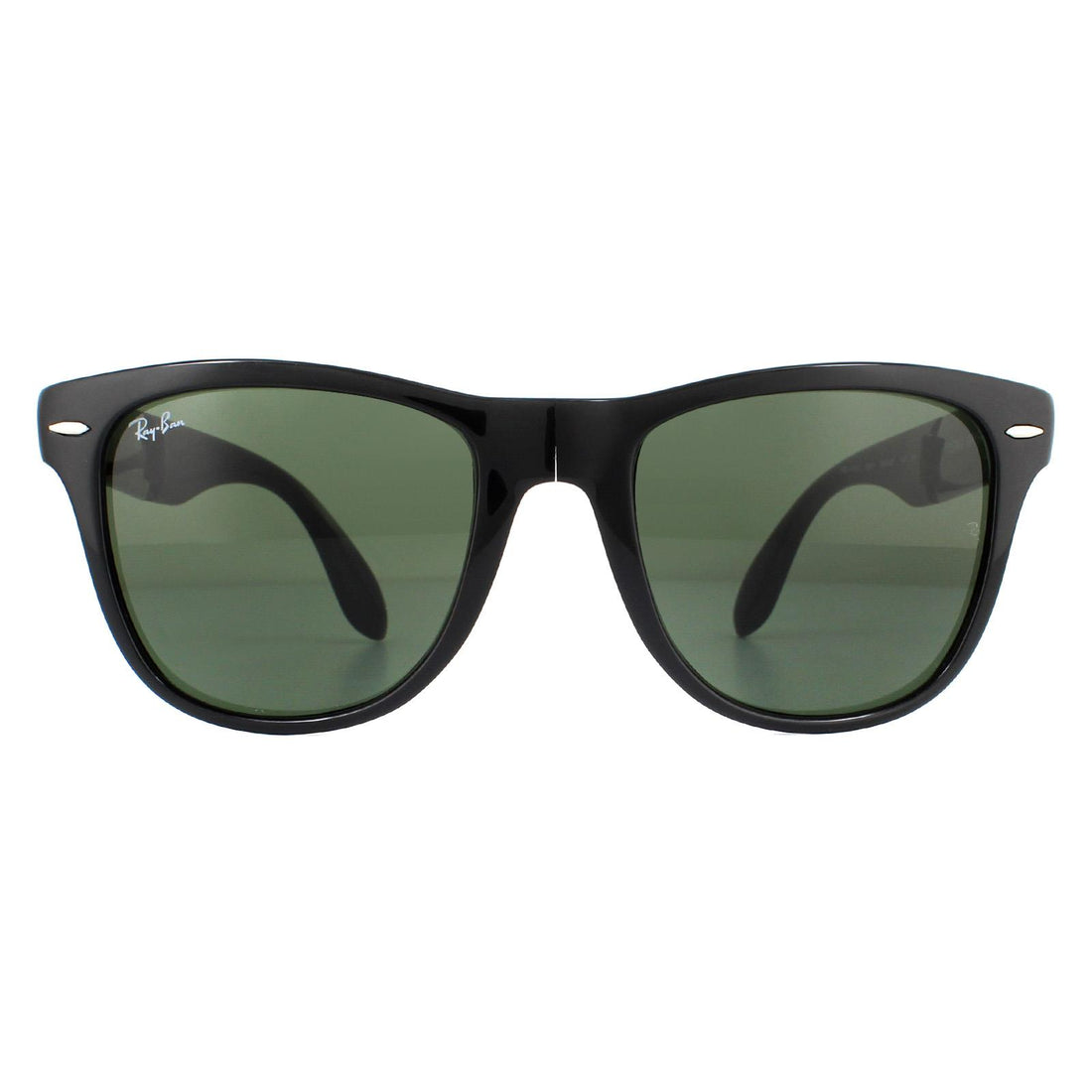 Ray-Ban Folding Wayfarer RB4105 Sunglasses Black Green 54