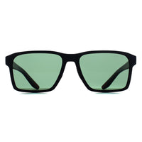 Prada Sport Sunglasses PS05YS DG006U Black Rubber Tuning Dark Green