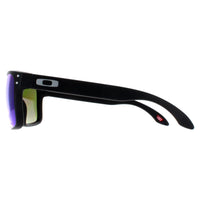 Oakley Sunglasses Holbrook OO9102-F0 Matt Black Prizm Sapphire Polarized