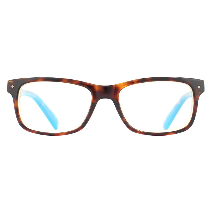 Polaroid Glasses Readers 0023/R 086 Havana +2.0 Blue Light Block
