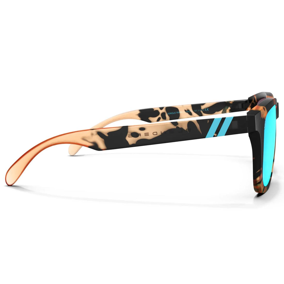Blenders Sunglasses L Series WR9 C3 Jungle Rain Blue Polarized
