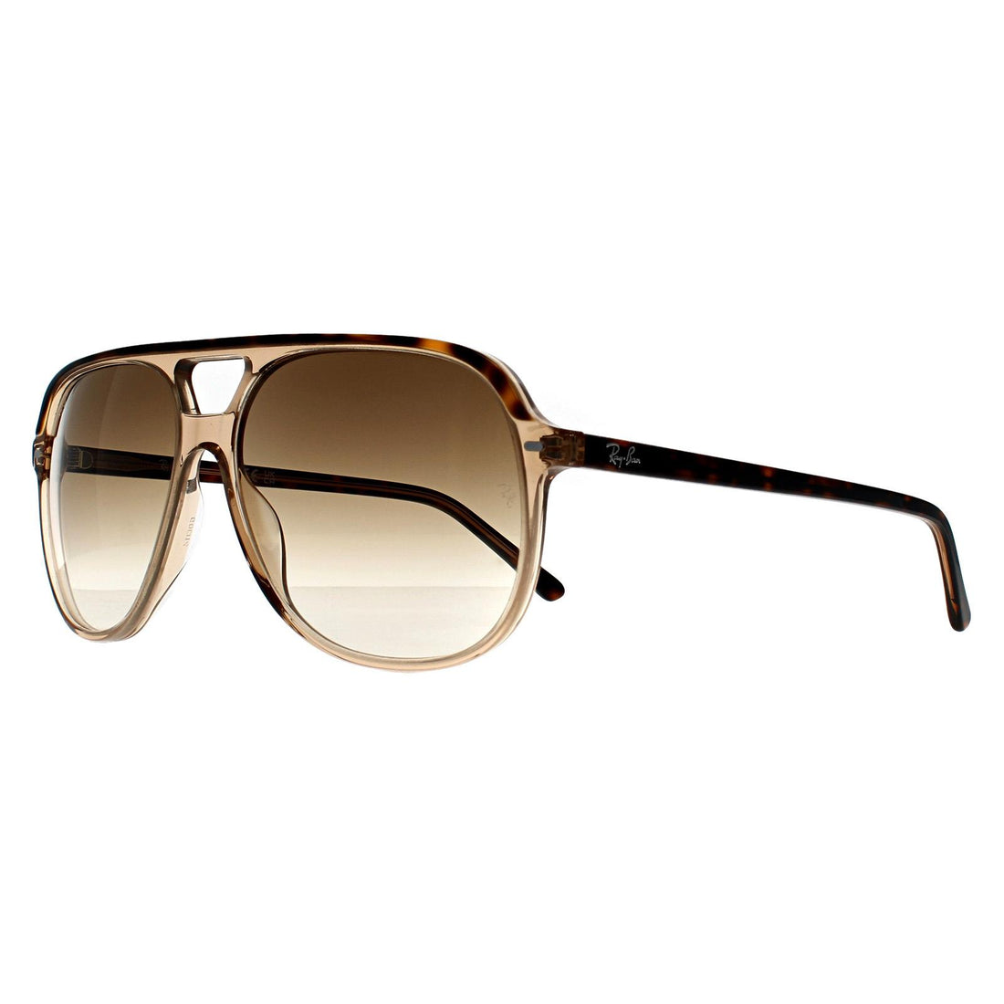 Ray-Ban Sunglasses Bill RB2198 129251 Polished Havana On Transparent Brown Light Brown Gradient