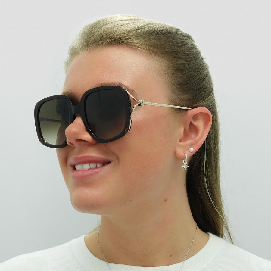 Alexander McQueen AM0374S Sunglasses