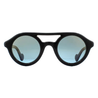 Moncler ML0014 Sunglasses Black / Blue Mirror
