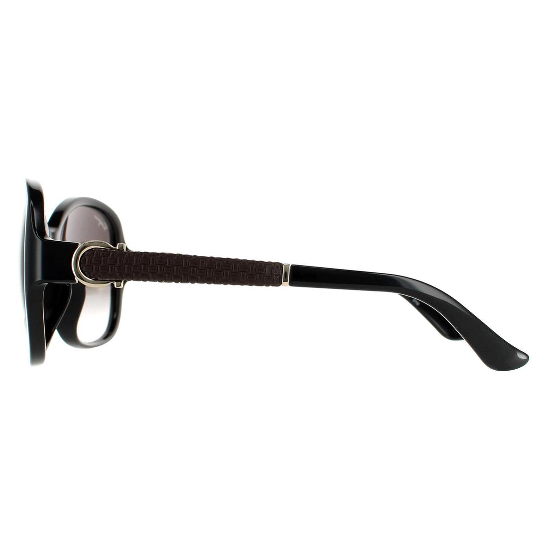 Salvatore Ferragamo Sunglasses SF744SLA 001 Black Grey Gradient