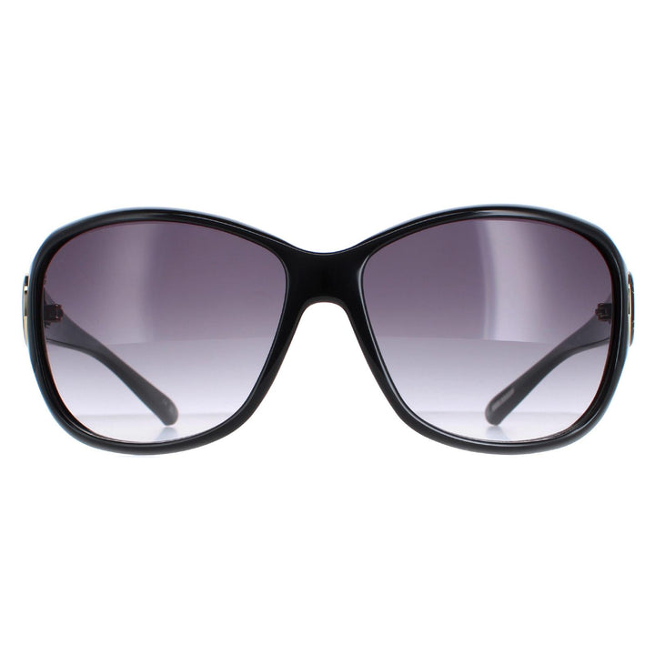 Ted Baker Sunglasses TB1207 Halle 001 Black Light Blue