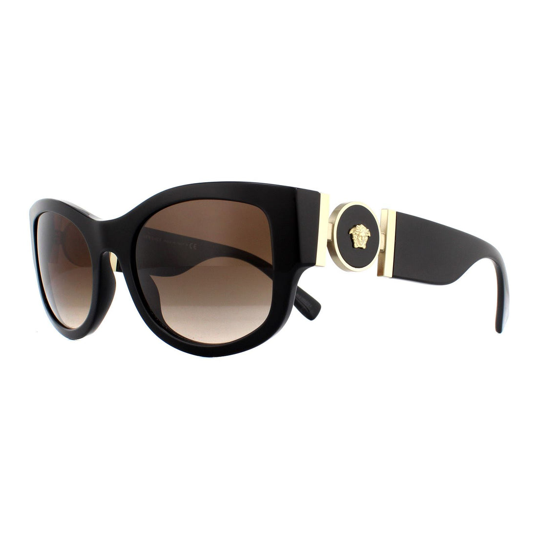 Versace Sunglasses VE4372 GB1/13 Black Brown Gradient