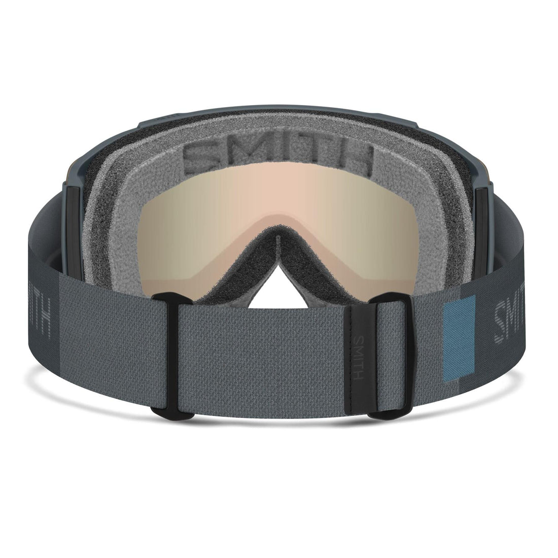 Smith Ski Goggles Squad2 1CP 0NT 4V Slate ChromaPop Pro Photochromic Red Mirror