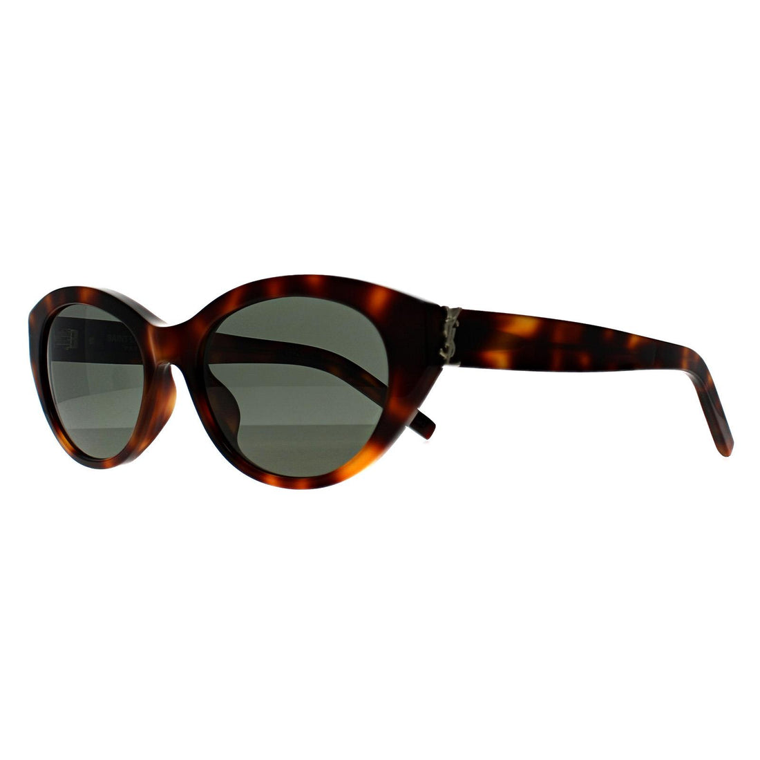 Saint Laurent Sunglasses SLM148 003 Shiny Havana Grey