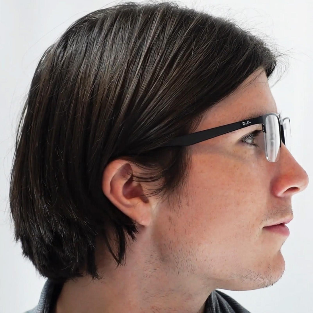 Ray-Ban Glasses Frames 6335 2855 Silver Grey 54mm