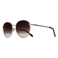 Quay Sunglasses Loop Me In 47790 Gold Brown Gradient