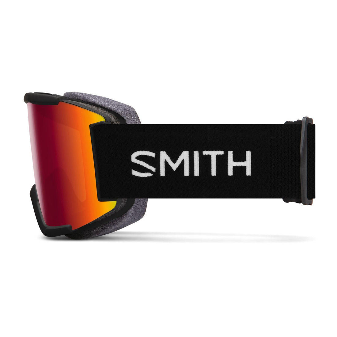 Smith Ski Goggles Squad2 2CP 2QJ 6K Black ChromaPop Sun Red Mirror & Storm Yellow Flash