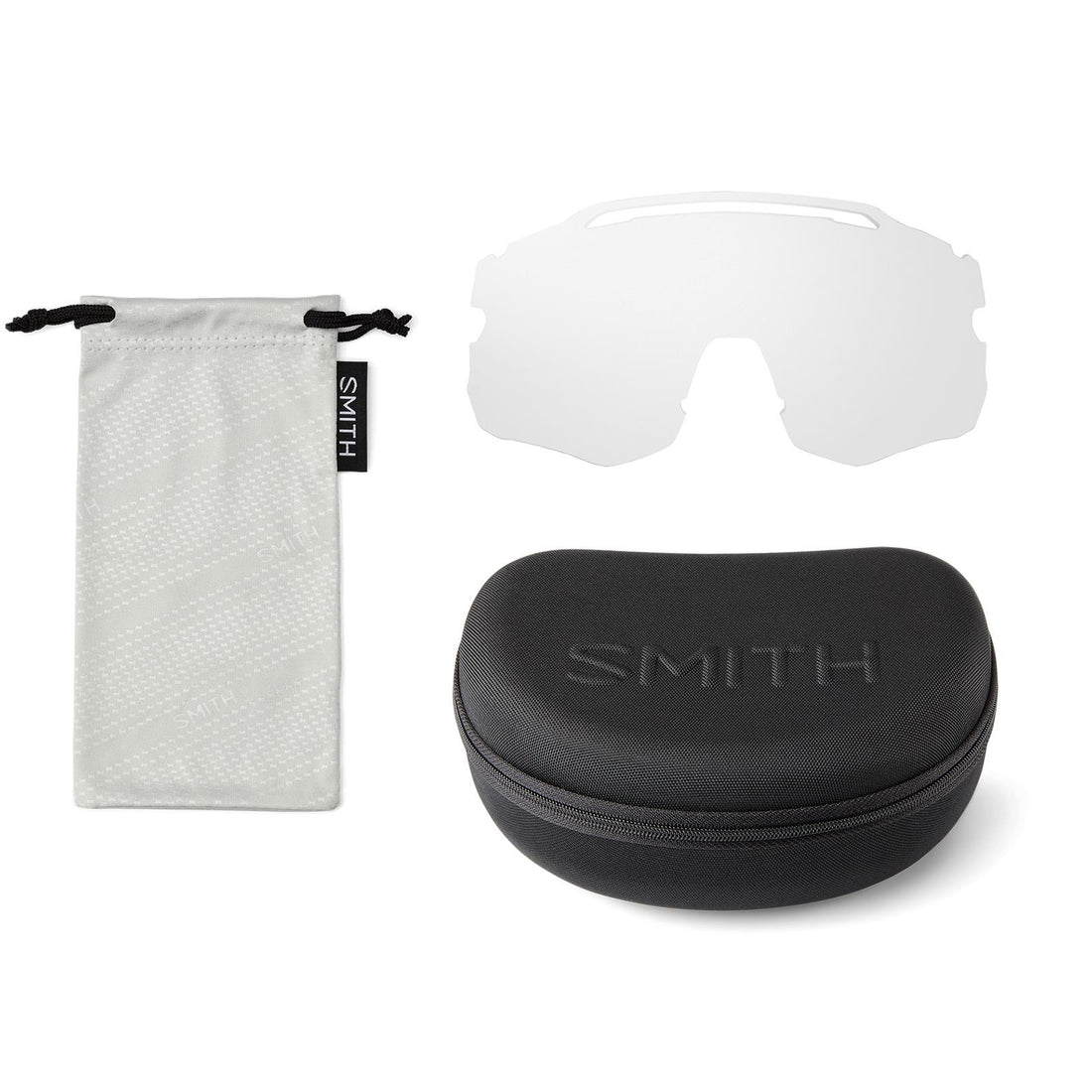 Smith Sunglasses Momentum Z1P 0K Matte Bone ChromaPop Black Gold Mirror