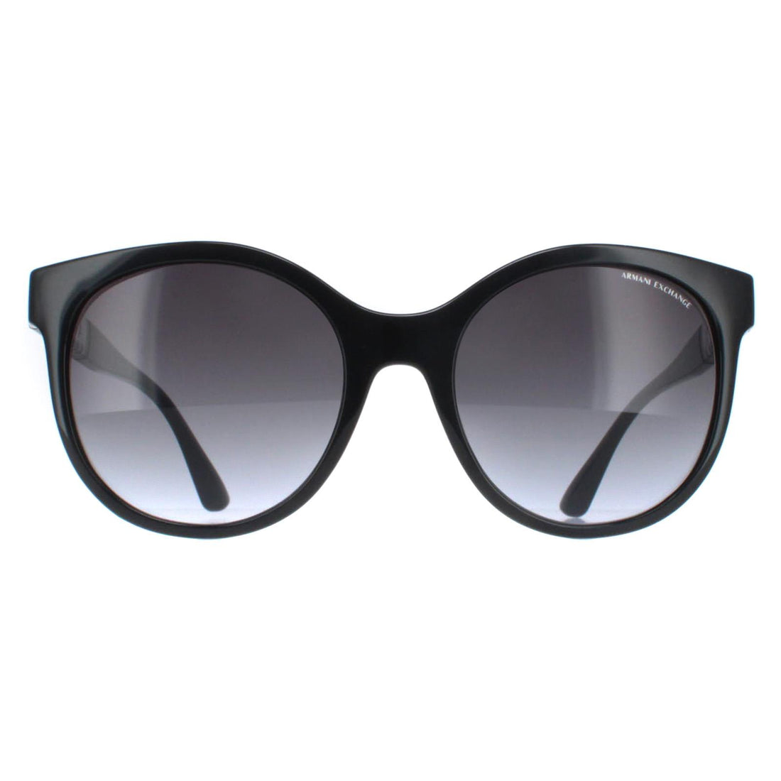 Armani Exchange Sunglasses AX4120S 81588G Shiny Black Grey Gradient