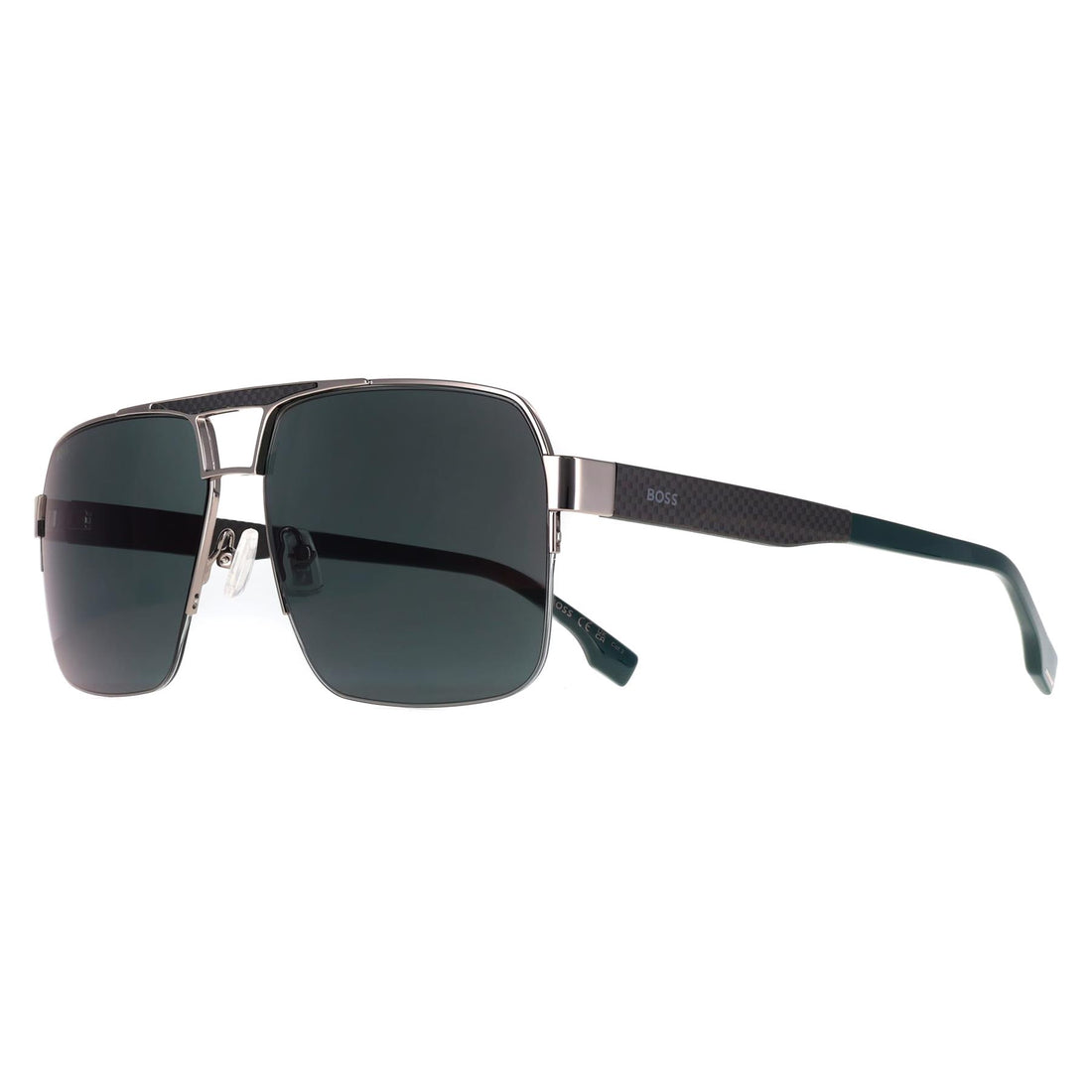 Hugo Boss Sunglasses BOSS 1767/S 6LB MT Grey Green Mirror