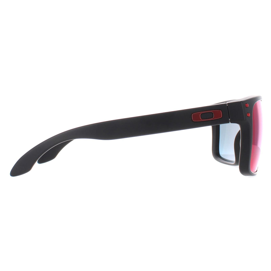 Oakley Sunglasses Holbrook OO9102-36 Matt Black Positive Red Iridium