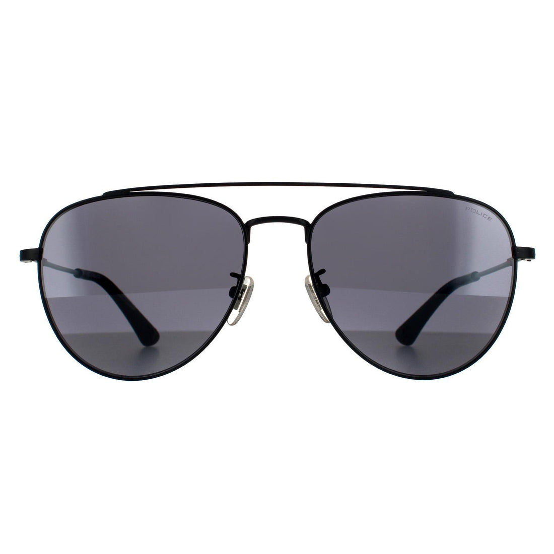 Police SPL995 Origins Lite 1 Sunglasses Matte Grey / Smoke Silver Mirror 54