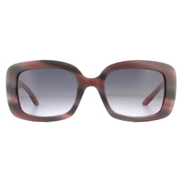 Dior Lady Lady 2 Sunglasses Grey Horn Red / Grey Gradient
