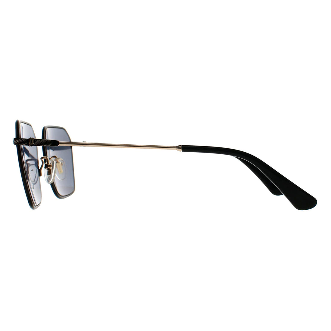 Police Sunglasses SPLL84 Octane 9 300B Shiny Rose Gold Smoke Blue Mirror