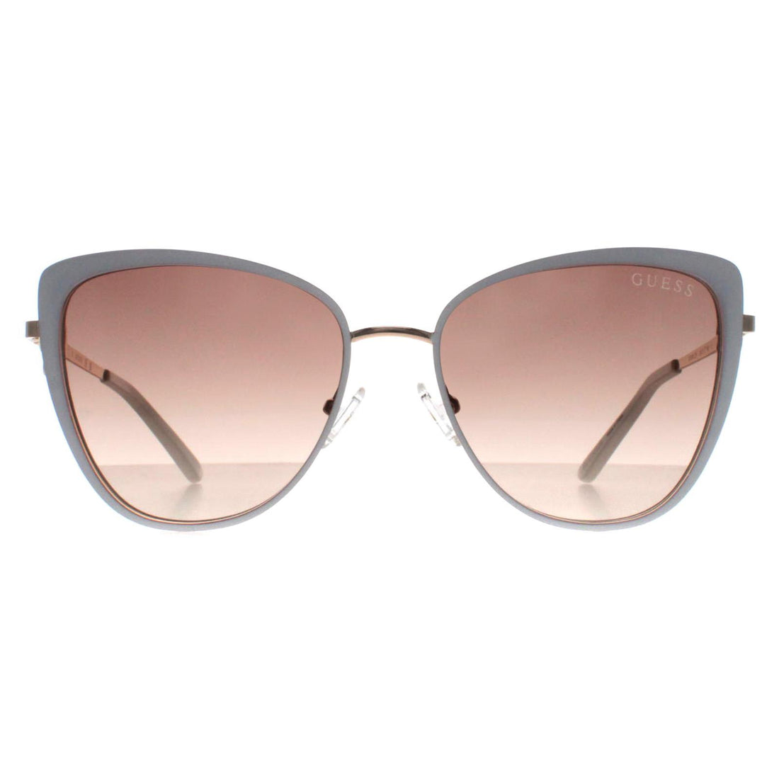 Guess Sunglasses GF6141 21F White Brown Gradient