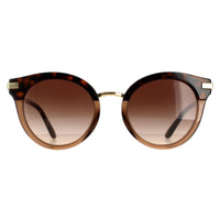 Dolce & Gabbana DG4394 Sunglasses Havana Transparent Brown / Brown Gradient