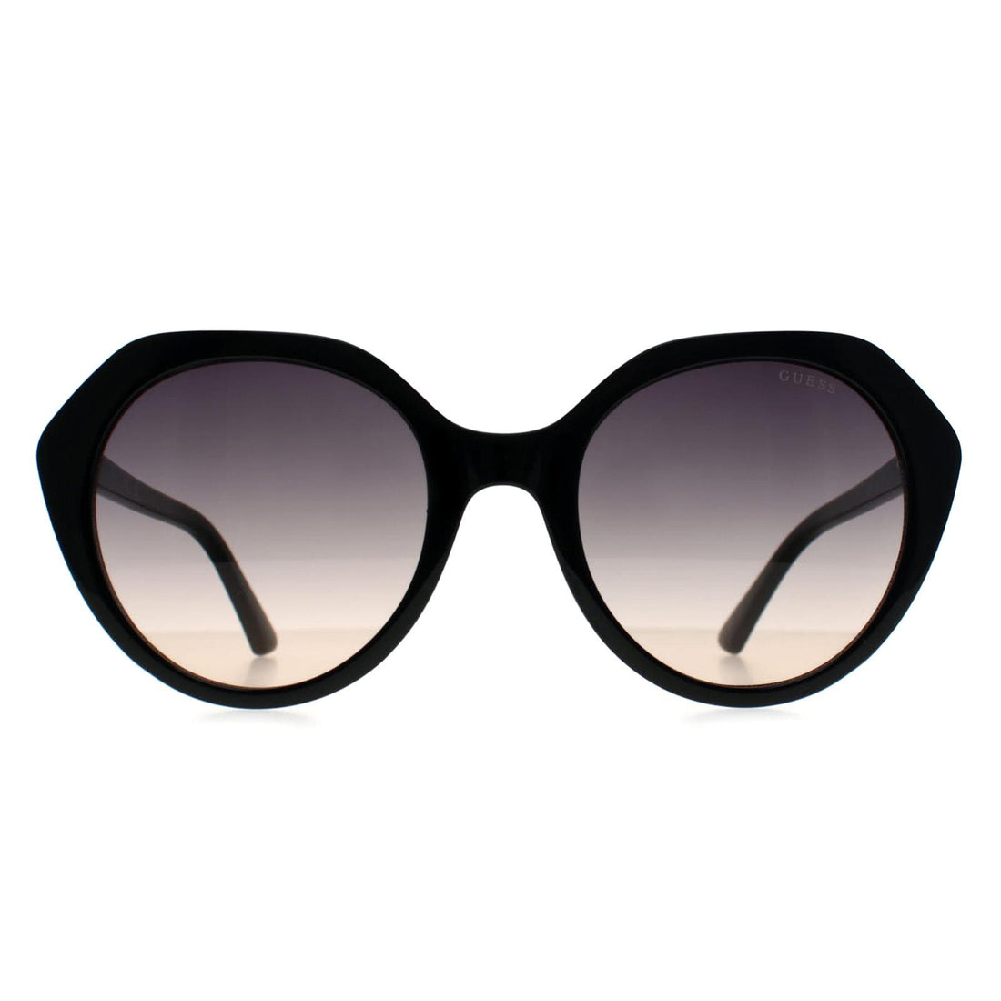 Guess Sunglasses GF6201 01B Shiny Black Blue Pink Gradient