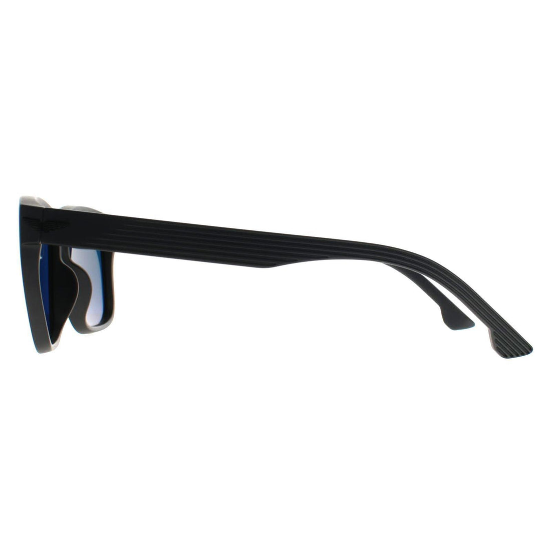 Police Sunglasses SPLB38E Tailwind 3 T17P Matte Grey Multilayer Red Polarized