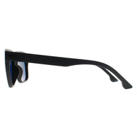 Police Sunglasses SPLB38E Tailwind 3 T17P Matte Grey Multilayer Red Polarized