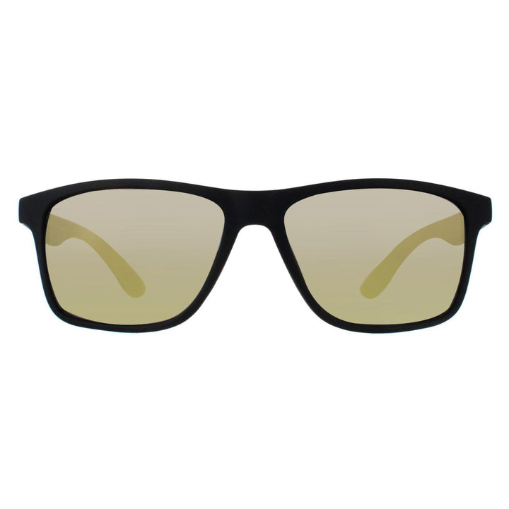 Smarty Sunglasses SA2306 A Matte Black Rubber Yellow Bronze Blue Flash