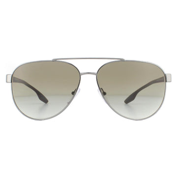 Prada Sport Sunglasses PS54TS 5AV1X1 Gunmetal Green Gradient