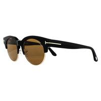 Tom Ford Sunglasses 0598 Henri 01E Shiny Black Brown