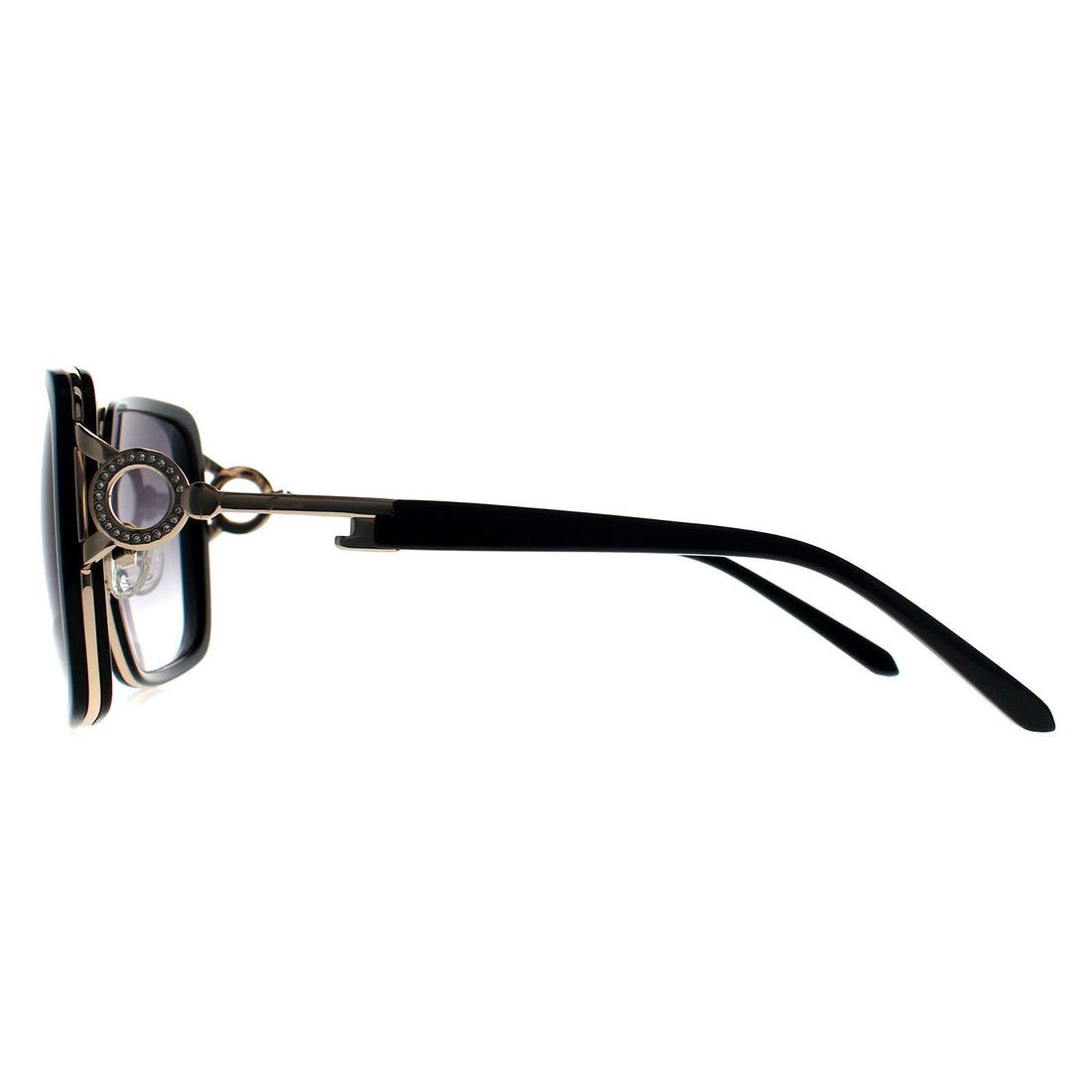 Guess Sunglasses GF6111 01B Black Grey Gradient